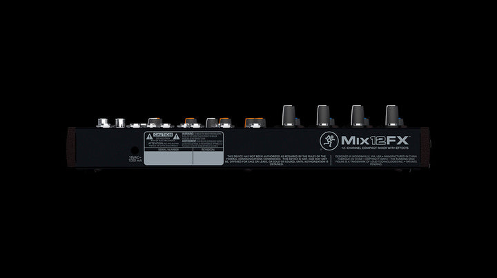 12-channel Compact Mixer w/ FX