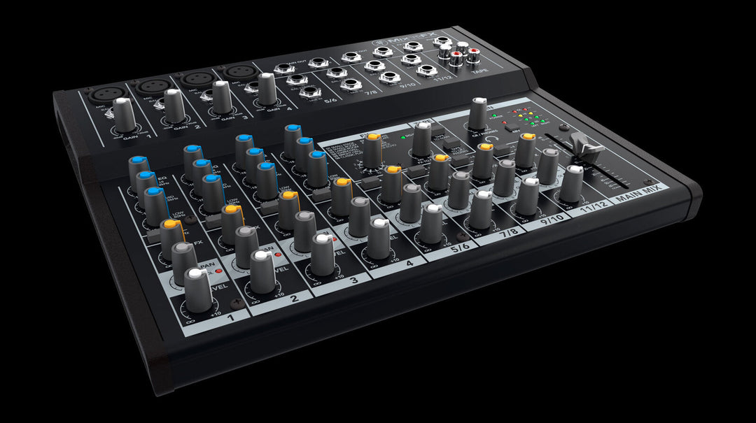 12-channel Compact Mixer w/ FX