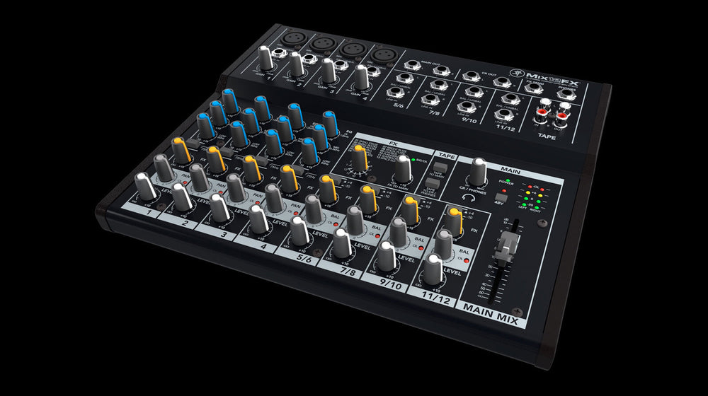 12-channel Compact Mixer w/ FX