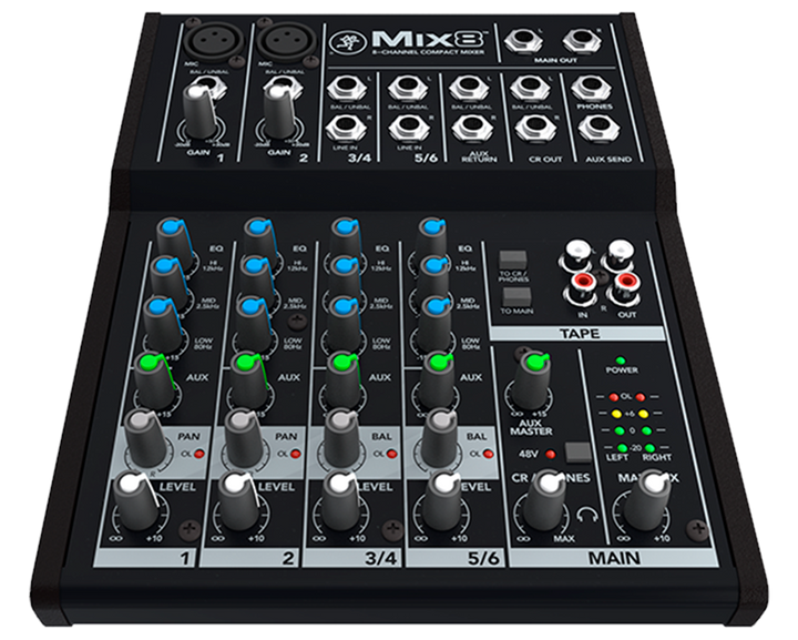 Mackie 8-channel Compact Mixer