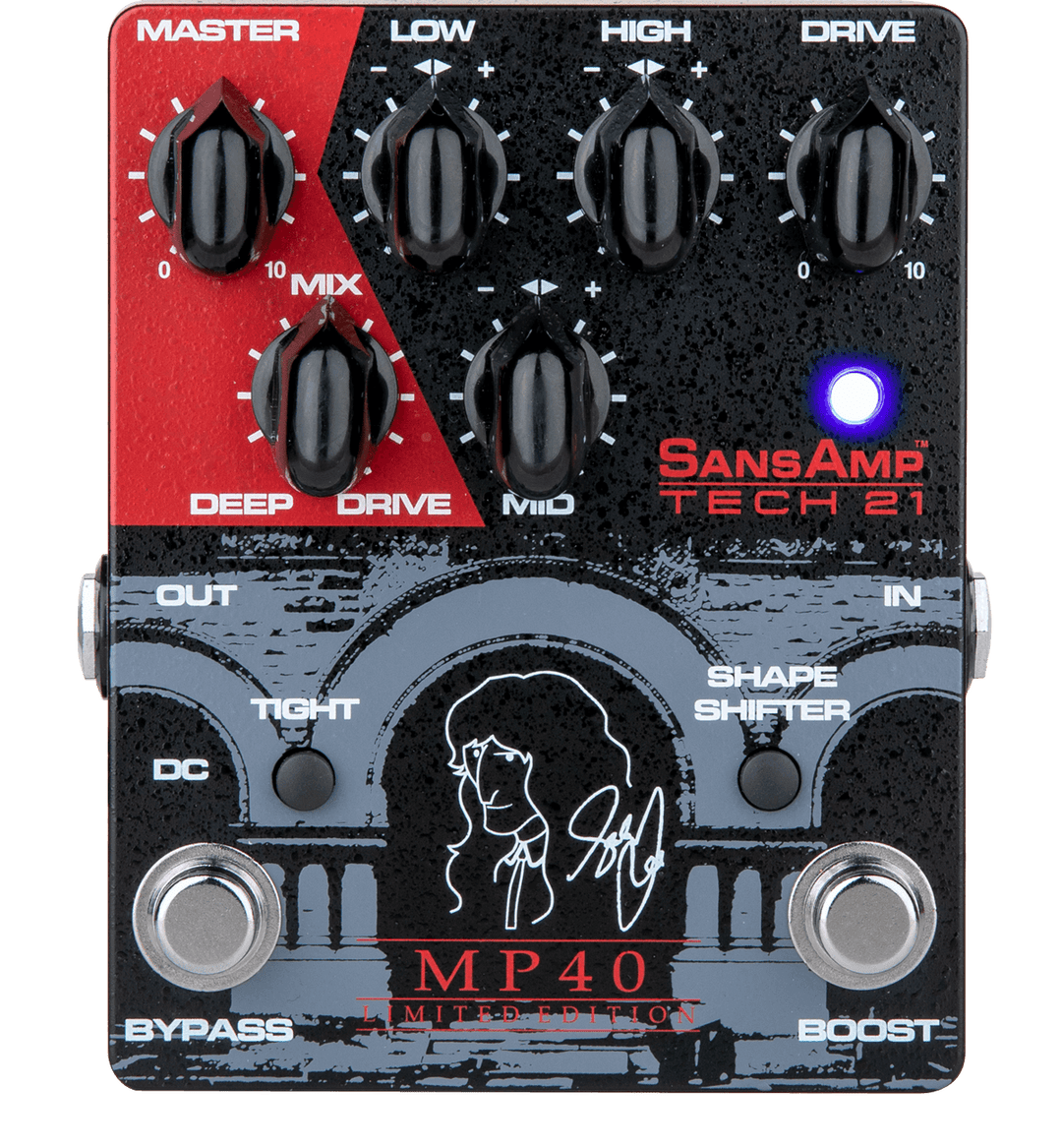 Tech 21 Geddy Lee MP40 Limited Edition Signature SansAmp