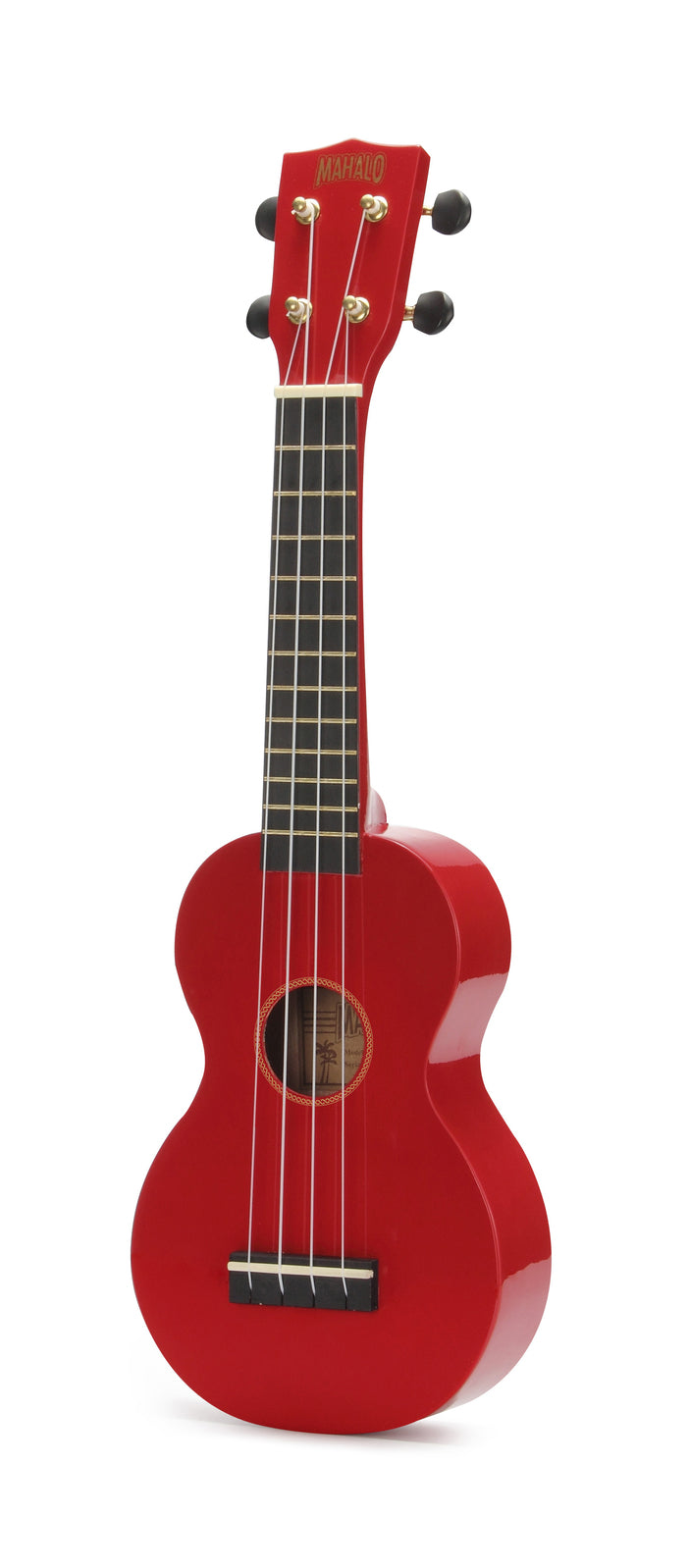 Mahalo Rainbow Series Soprano Ukulele Red