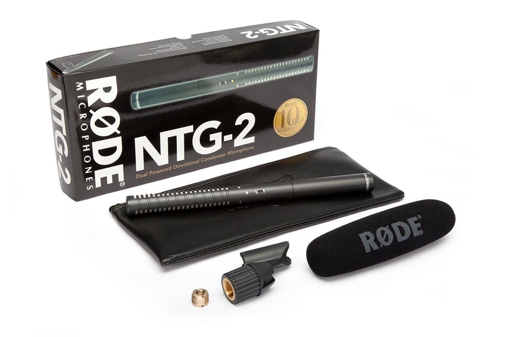 Rode NTG2 Shotgun Condenser Microphone