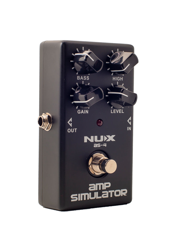 Nux As-4 Amp Simulator Gtr Effects Pedal