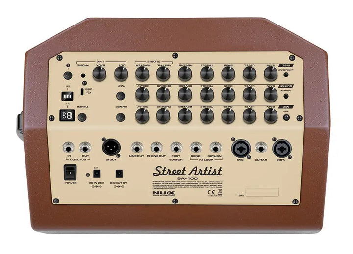 NU-X SA-100 Acoustic Amp - Street Artist 100 watt