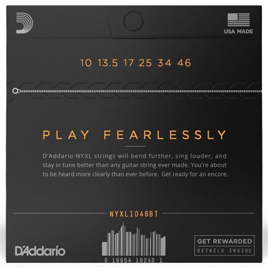 D'AddarioNYXL1046BT Electric Guitar Set 10-46