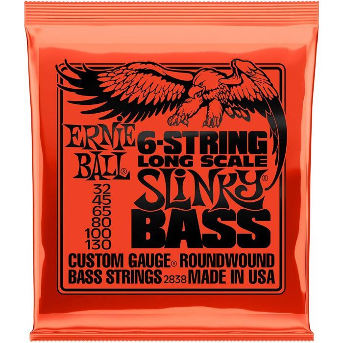 Ernie Ball 6-String Slinky Nickel Wound Bass Set (32-130)
