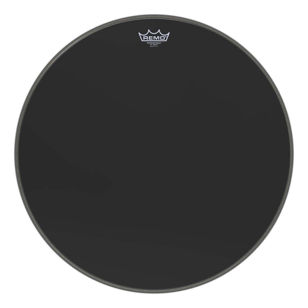 Powerstroke® P3 Ebony® Bass Drumhead, 22"