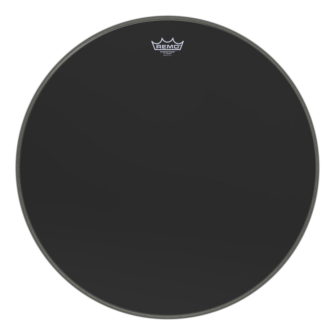 Powerstroke® P3 Ebony® Bass Drumhead, 24"