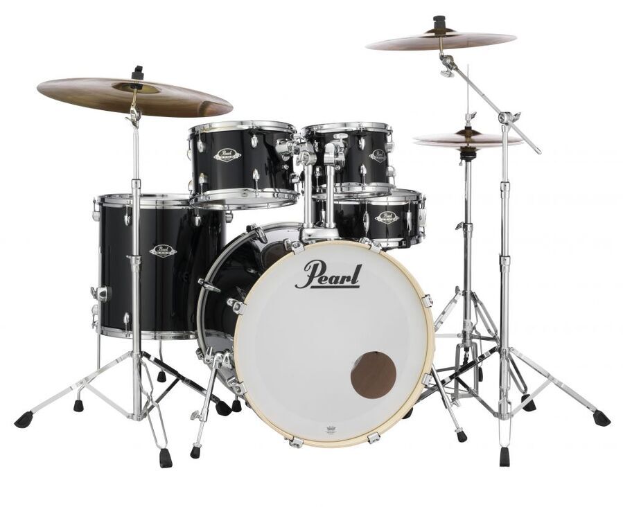 Pearl Export Plus Fusion Plus Drum Kit - Jet Black