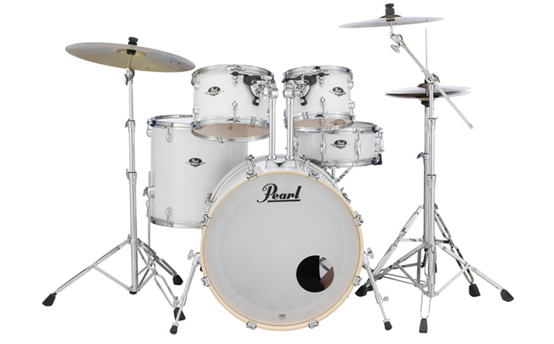 Pearl Export EXX 22" Fusion Plus Drum Kit – Pure White