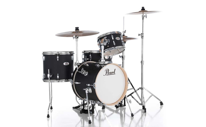 Pearl Midtown 4-Piece Drum Kit in Matte Black
