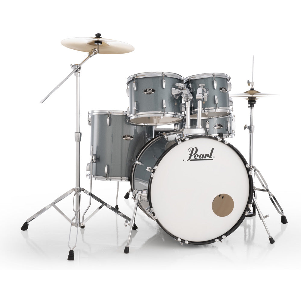 Pearl Roadshow-Plus 22" 5pc Drum Kit Package - Charcoal Metallic