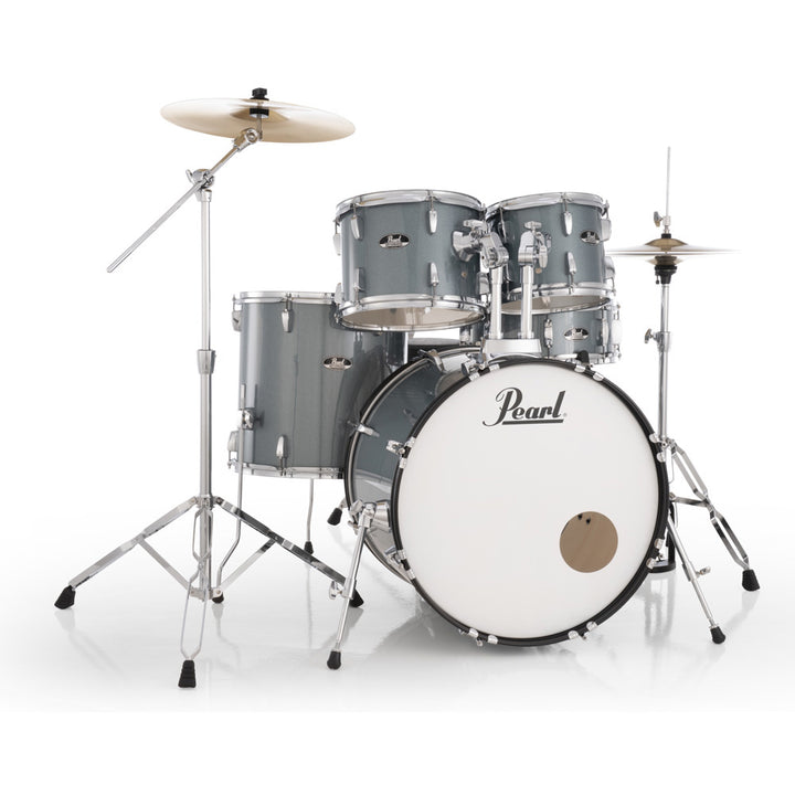 Pearl Roadshow-Plus 22" 5pc Drum Kit Package - Charcoal Metallic