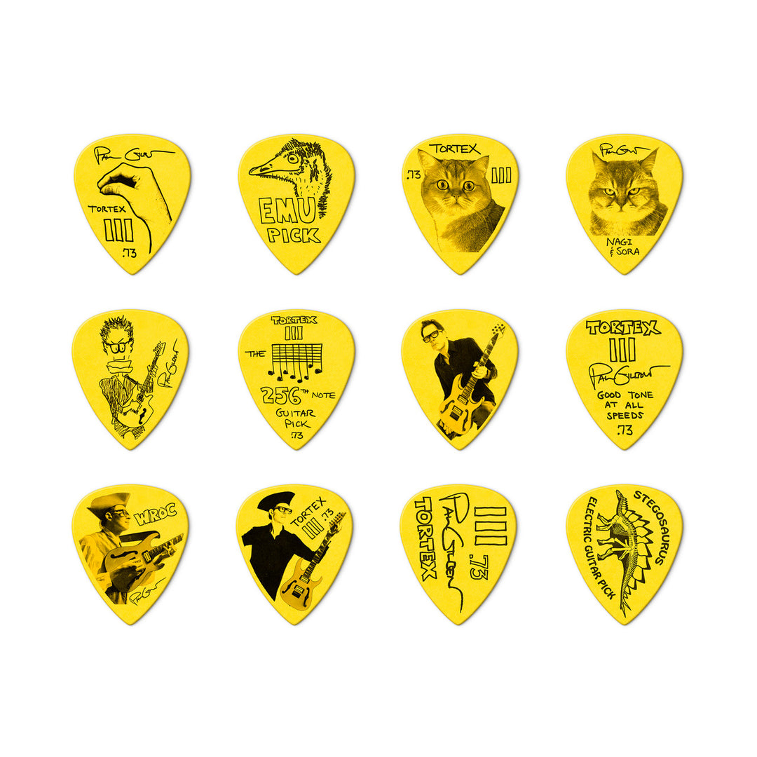 PAUL GILBERT CUSTOM TORTEX® TIII PICK .73MM
