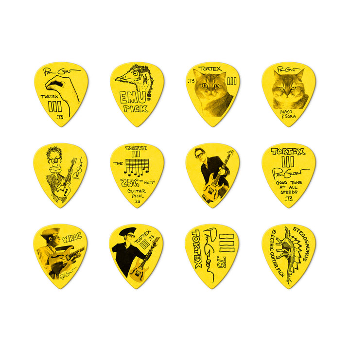 PAUL GILBERT CUSTOM TORTEX® TIII PICK .73MM