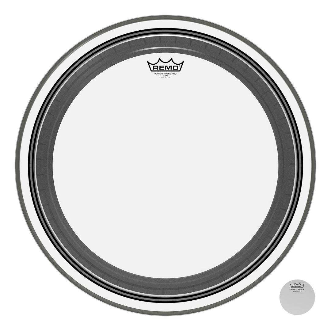 Powerstroke® Pro Clear Bass Drumhead, 20"
