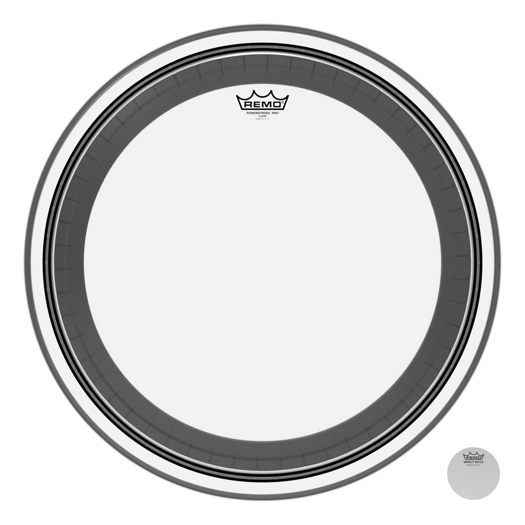 Powerstroke® Pro Clear Bass Drumhead, 22"