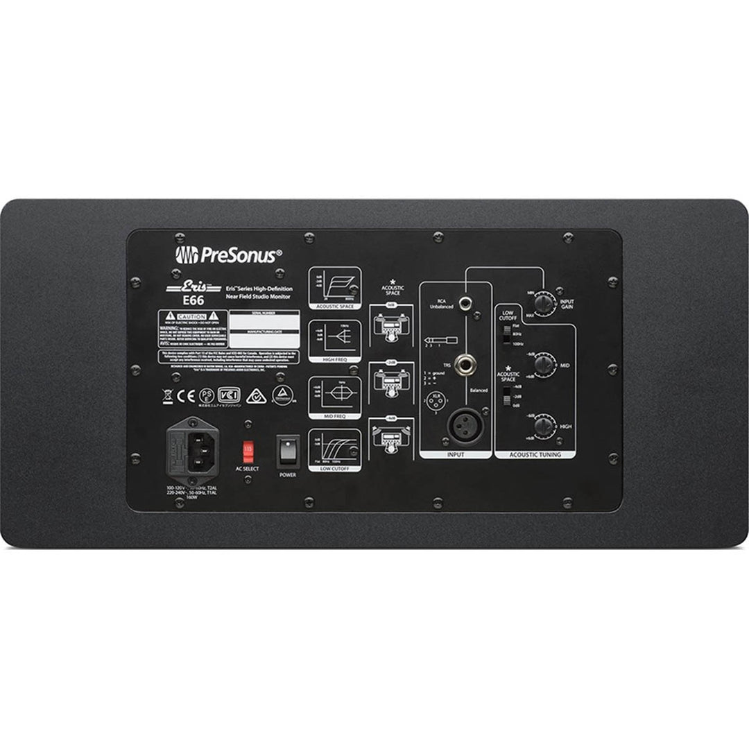 PreSonus Eris E66 Dual 6.5 MTM High Def Studio Monitor