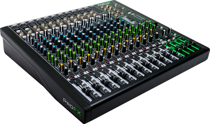 16 Channel 4-bus Professional Effects Mixer with USB