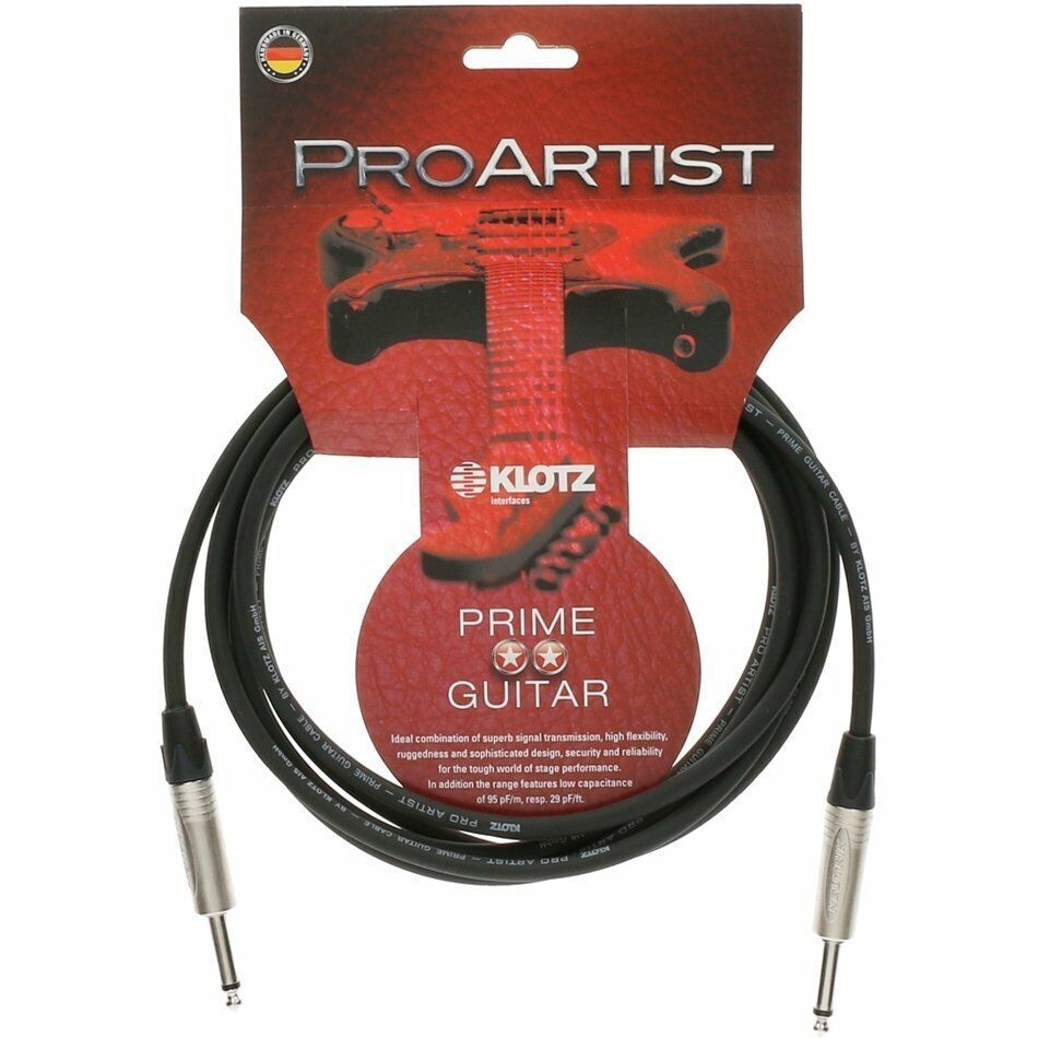 Guitar 6M (20Ft) Pro Artist Instrument Cable