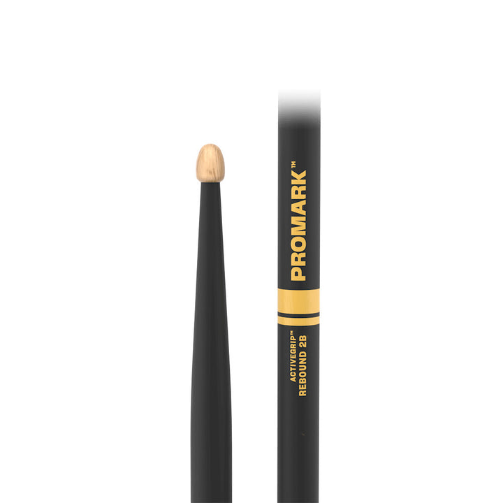 Promark R2BAG Rebound 2B ActiveGrip Hickory Drumsticks