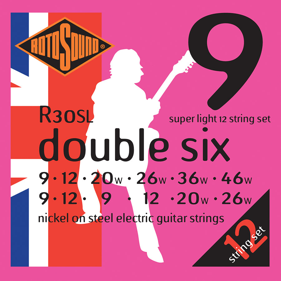 Rotosound R30Sl Roto 12 String Electric 9-46 Set