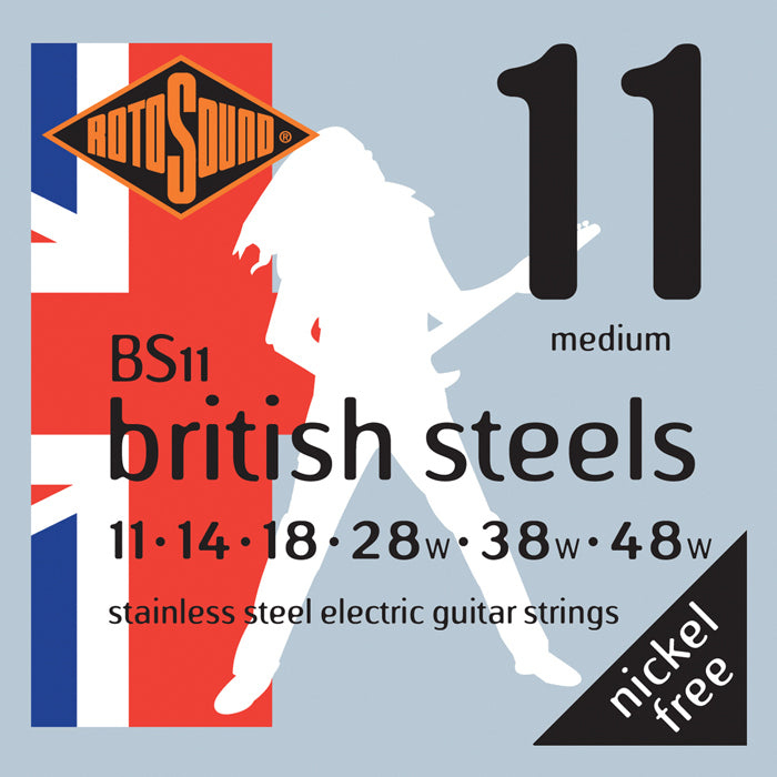 Rotosound Bs11 British Steel Electric String Set