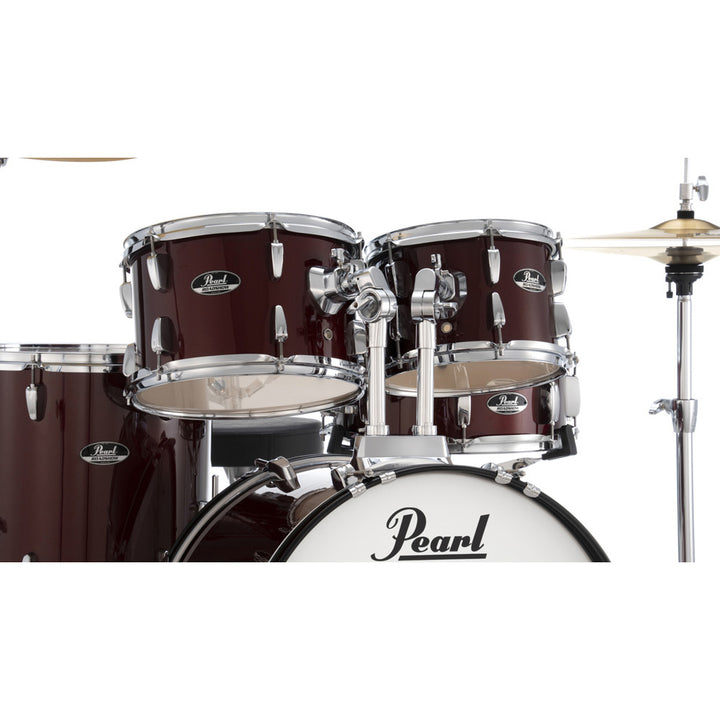 Pearl Roadshow 20" Fusion 5pc Drum Kit Package - Red Wine