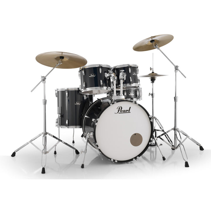 Pearl Roadshow-Plus 22" 5pc Drum Kit Package - Jet Black
