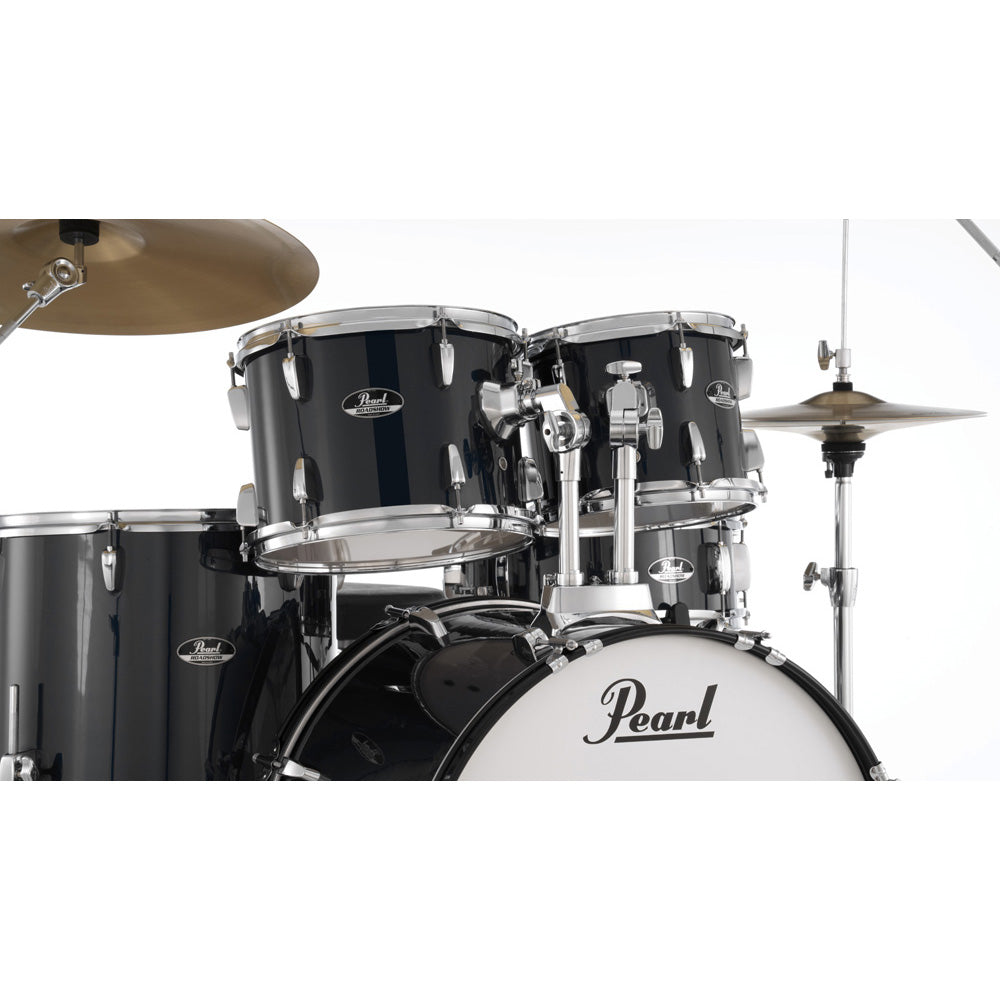 Pearl Roadshow-Plus 22" 5pc Drum Kit Package - Jet Black