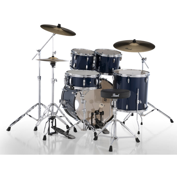 Pearl Roadshow-Plus 22" 5pc Drum Kit Package - Royal Blue Metallic