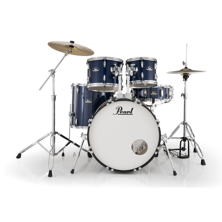 Pearl Roadshow 22" Fusion Plus Drum Kit Package - Royal Blue Metallic