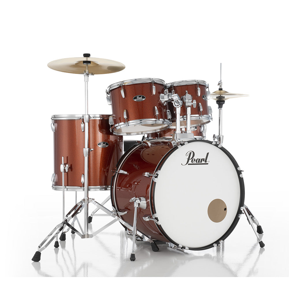 Pearl Roadshow-Plus 22" 5pc Drum Kit Package - Burnt Orange Sparkle