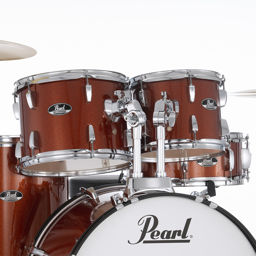 Pearl Roadshow-Plus 22" 5pc Drum Kit Package - Burnt Orange Sparkle