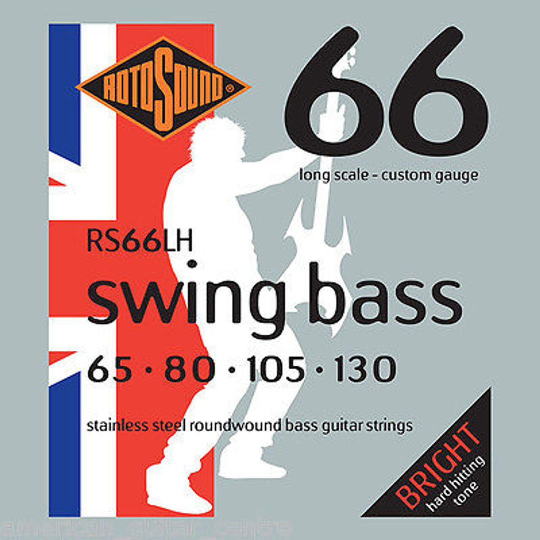 Rotosound Rs66LH+ Custom Bass 66 Drop Zone 85-175