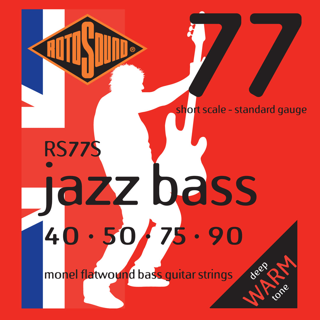 Rotosound Rs77S Jazz Bass 77 Short Scale 40-90 Monel