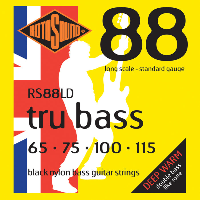 Rotosound Rs88Ld Tru Bass 88 Black Nylon 65 - 115