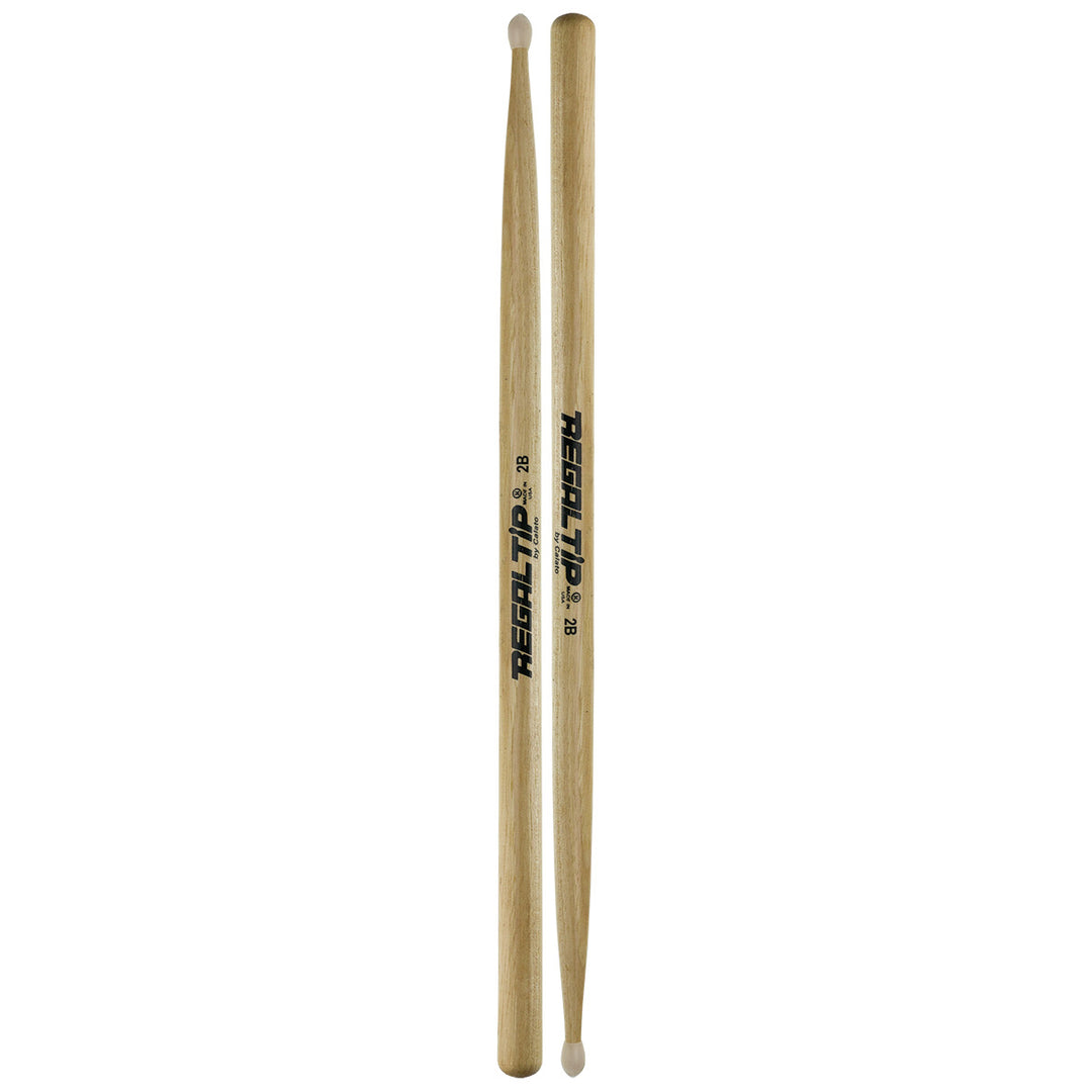 2B Nylon Tip Drumsticks Hickory