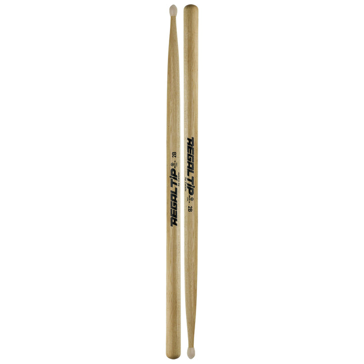 2B Nylon Tip Drumsticks Hickory