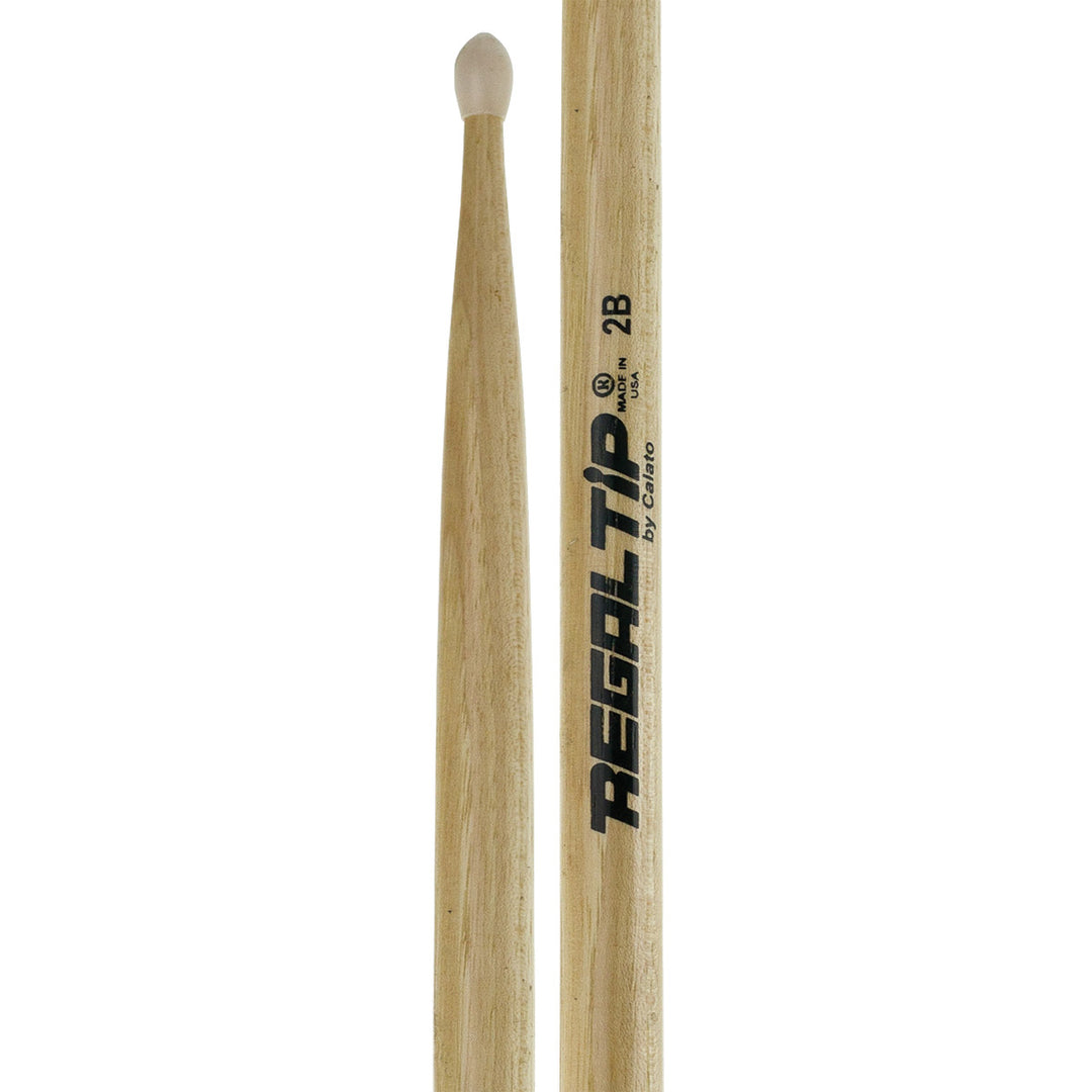 2B Nylon Tip Drumsticks Hickory