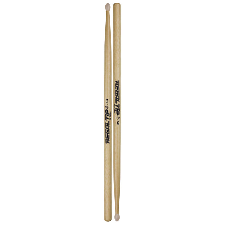 5B Nylon Tip Drumsticks Hickory