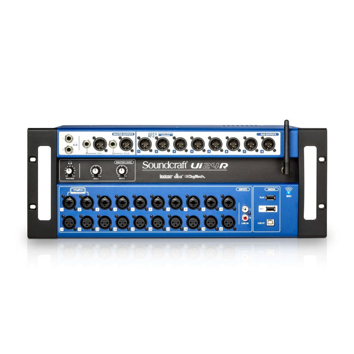 Soundcraft Ui24R 24-Channel Digital Mixer/USB Multi-Track Recorder with Wireless Control