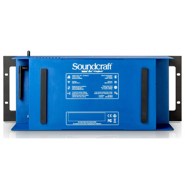 Soundcraft Ui24R 24-Channel Digital Mixer/USB Multi-Track Recorder with Wireless Control