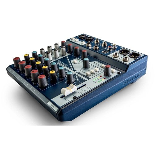 Soundcraft Notepad-8FX Mixing Console with USB I/O and Lexicon Effects