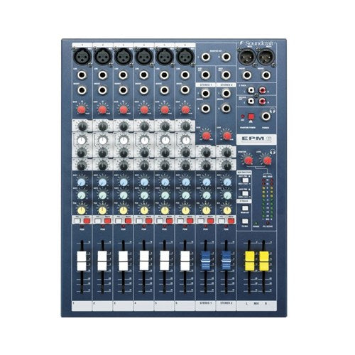 Soundcraft EPM6 6 Channel High-Performance Analog Mixer