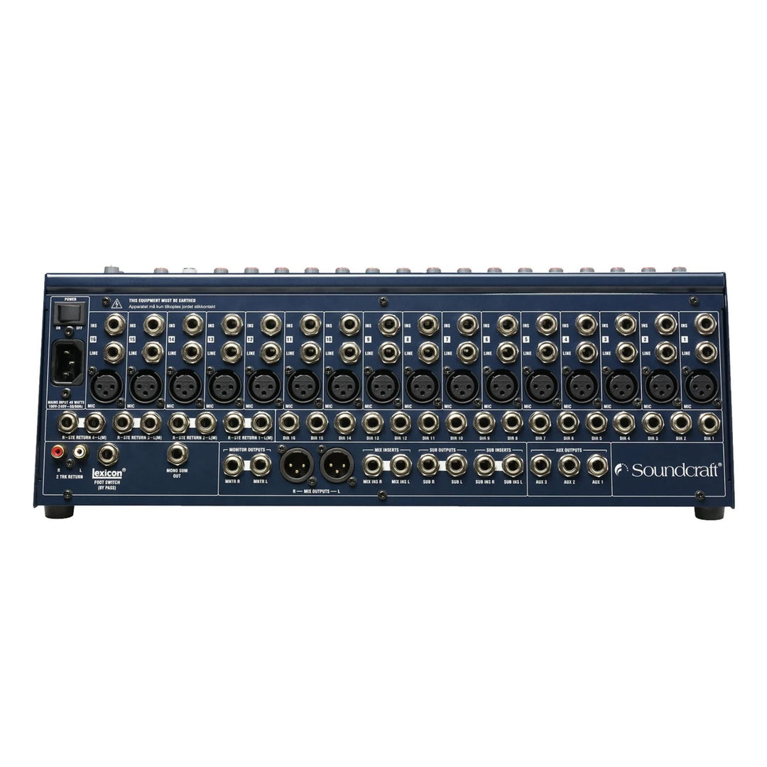 Soundcraft FX16ii Compact Recording/Live Lexicon Effects Mixer