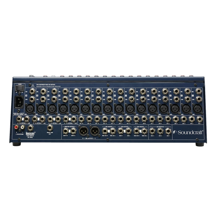 Soundcraft FX16ii Compact Recording/Live Lexicon Effects Mixer