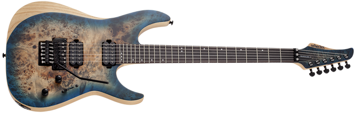 Schecter Reaper 6 Electric Guitar in Satin Sky Burst