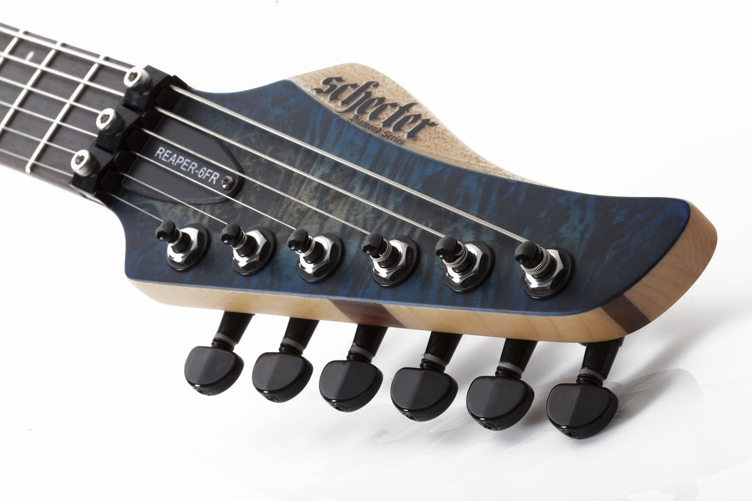 Schecter Reaper 6 Electric Guitar in Satin Sky Burst
